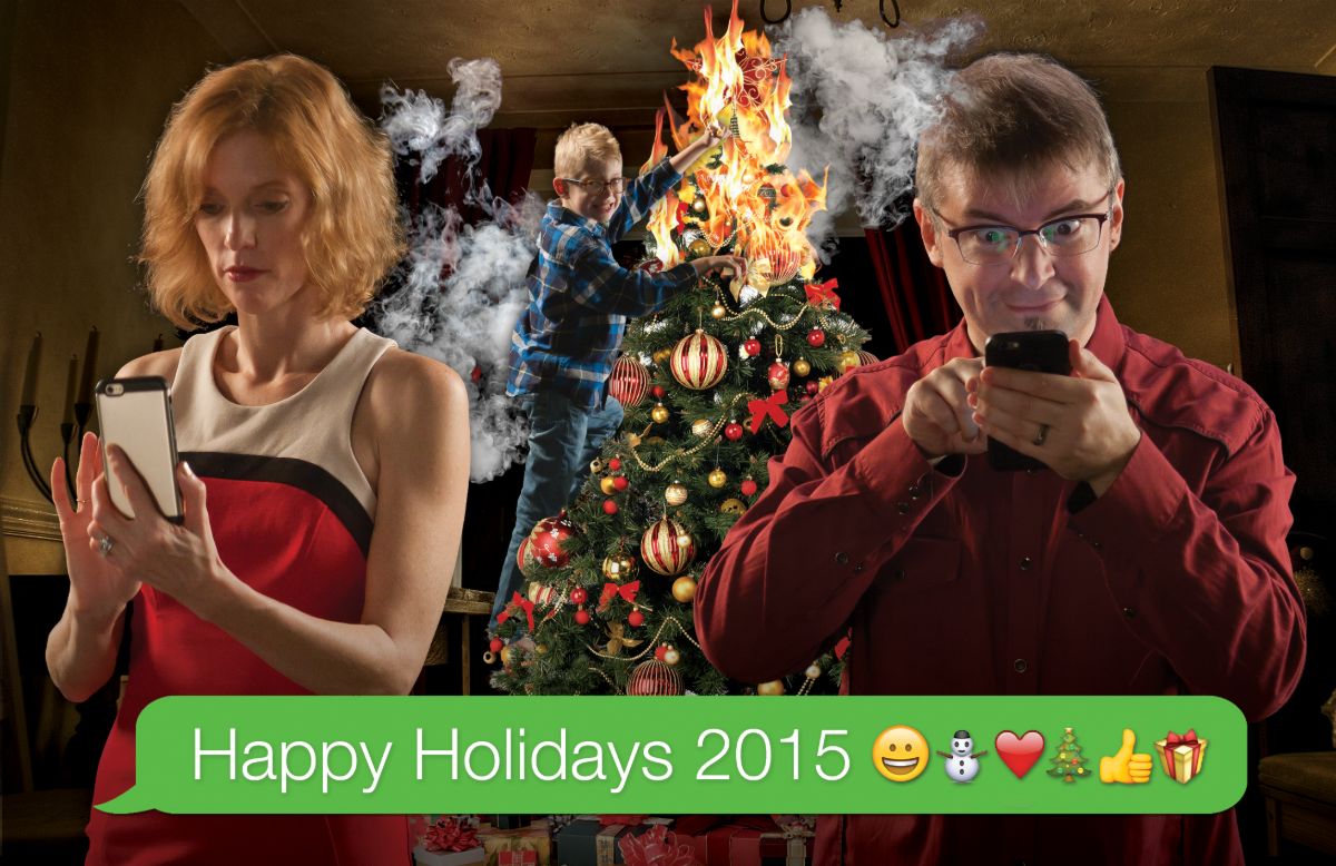 Tarleton family holiday card, 2015