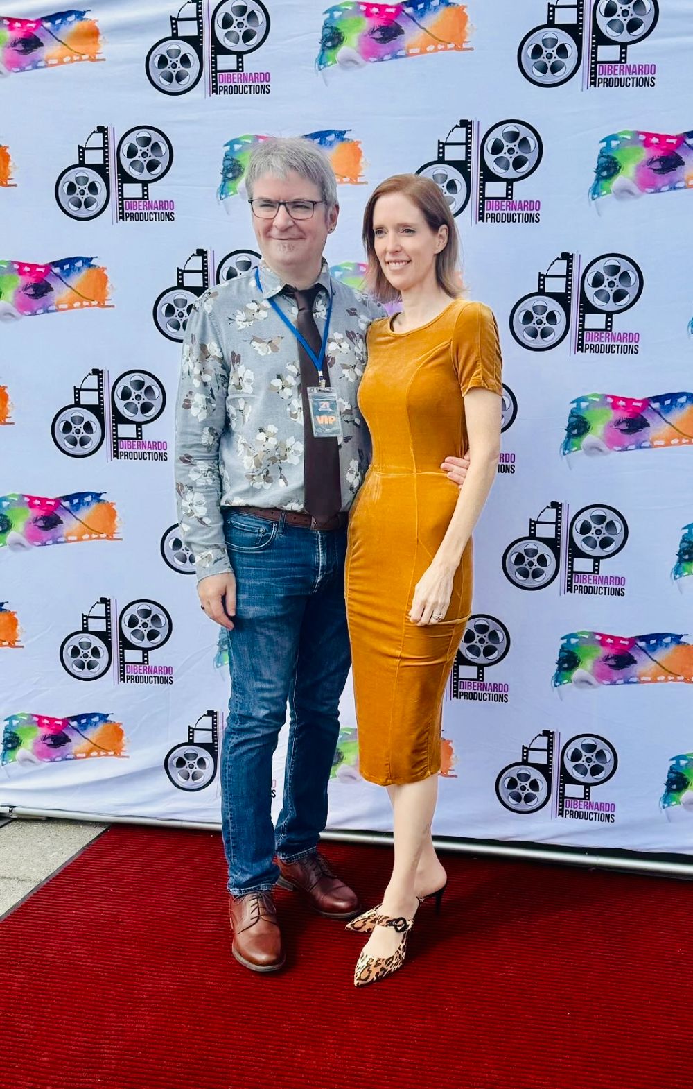 David Tarleton and Adria Dawn at the Syracuse International Film Festival