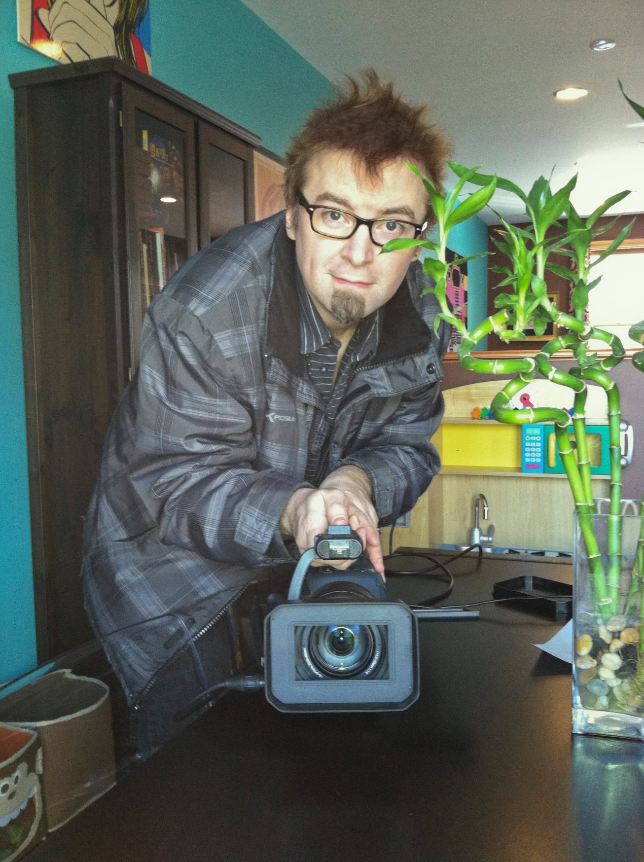 David Tarleton shooting Dorkumentary