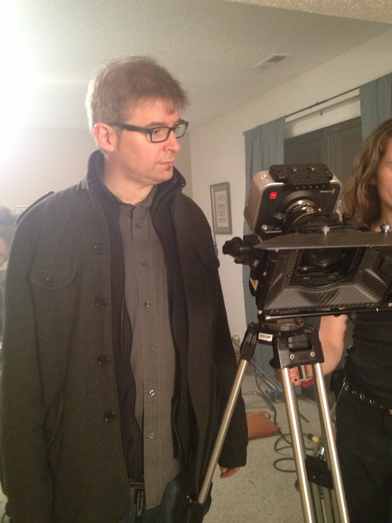 David Tarleton at the camera on Hunter